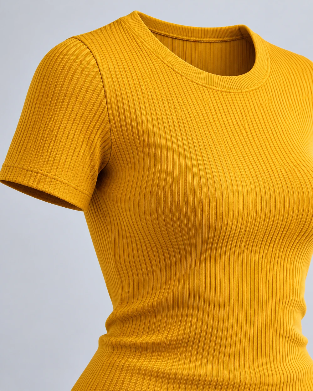 Ribbed Knit Top detail