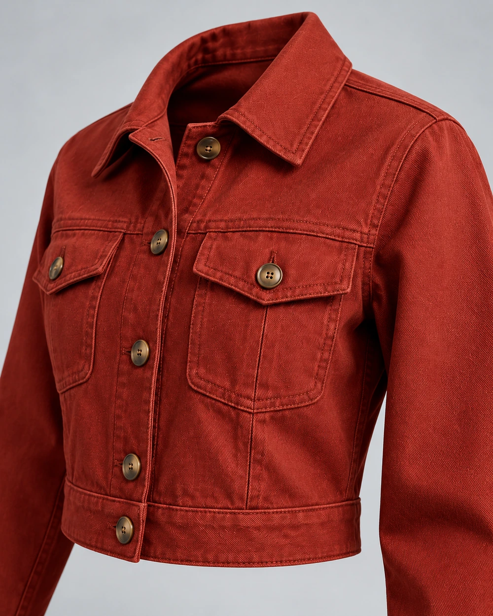 Cropped Everyday Jacket detail