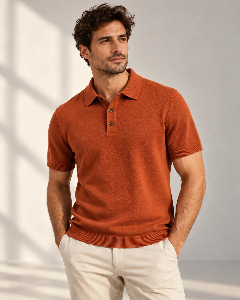 Minimal Knit Polo view 3