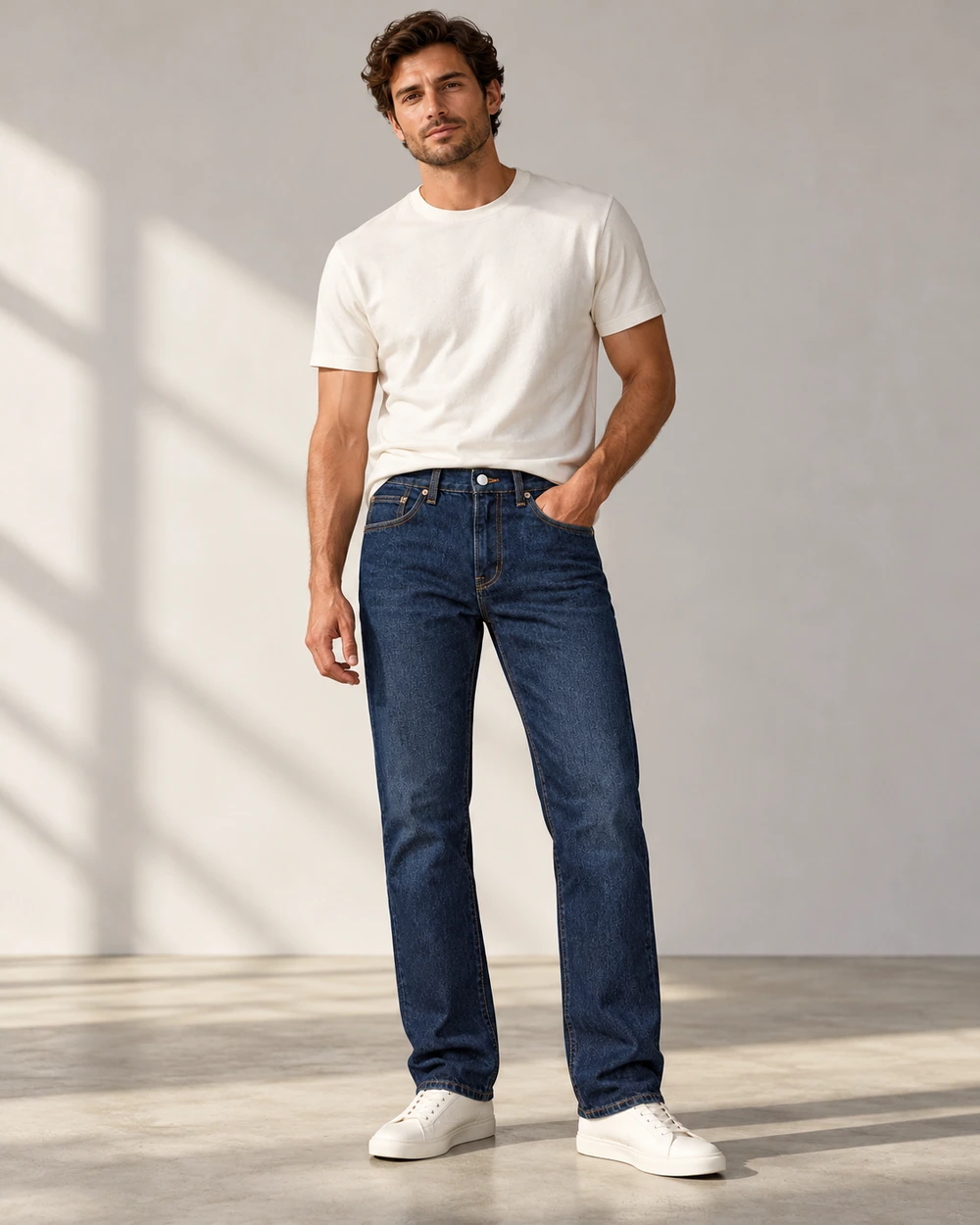 Modern Straight Jeans view 3